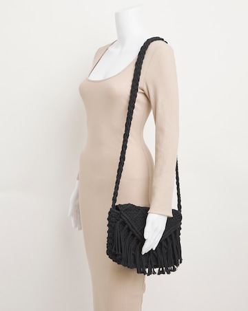 Macrame Crossbody Bag