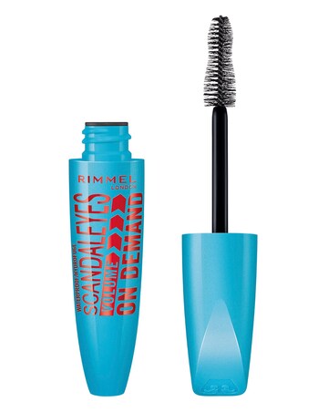 Rimmel Scandaleyes Volume On Demand Waterproof Mascara - Black