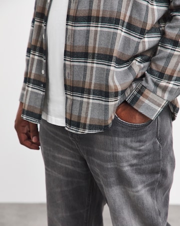 Premium Grey Wash Loose Fit Jean