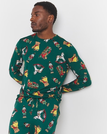 Chelsea Peers Jersey Xmas Crew Mens Pyjama Set - Family Pyjamas