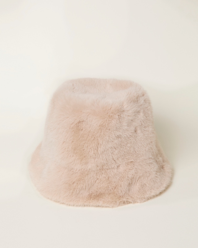 FatFace Faux Fur Bucket Hat