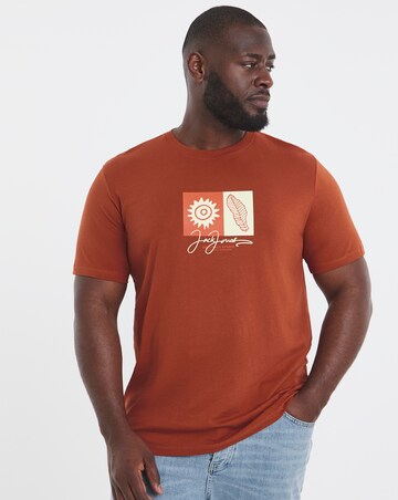Jack & Jones Canggu T-Shirt - Red Multi
