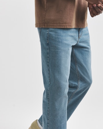 Union Straight Fit Stretch Jeans Light Wash