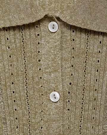 Mango Cotillon Ribbed Cardigan