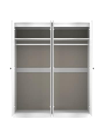 Richmond Ready Assembled 4 Door Wardrobe