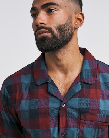 Check Fleece Pyjama Set