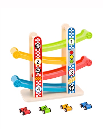 Tooky Toy Wooden Sliding Tower
