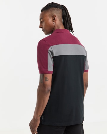 Voi Colour Block Polo Long