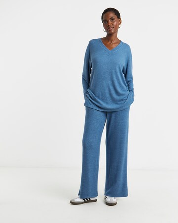 Soft Touch Wide Leg Joggers