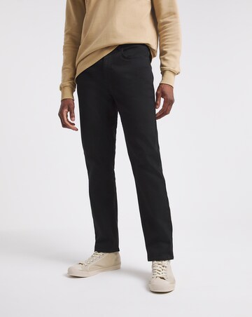 True Black Straight Leg Jean