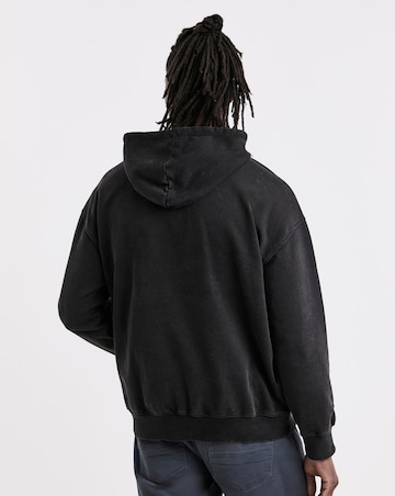 Garment Washed Oversized Hoodie