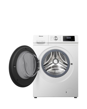 Hisense WFQA8014EVJM 8kg Washing Machine, A rated, 1400rpm Spin