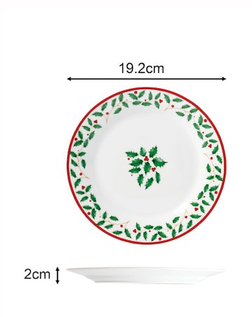Waterside Holly 20 Piece Dinner Set