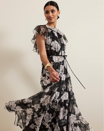 Phase Eight Jordine Floral Print Midaxi Dress