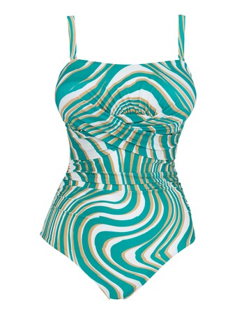 MAGISCULPT Bandeau Tummy Control Swimsuit