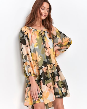 Sonder Studio Printed Belted Dress