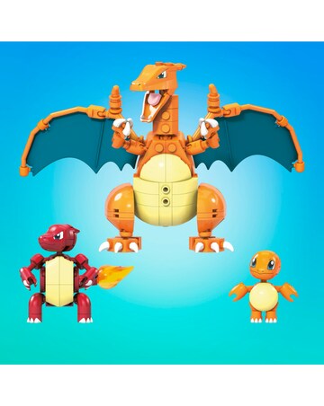 Mega Construx Pokemon Charmander Evolution Set