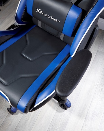 X Rocker Agility eSport Ergonomic Gaming Chair - Black / Blue