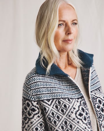 Julipa Tile Print Coatigan