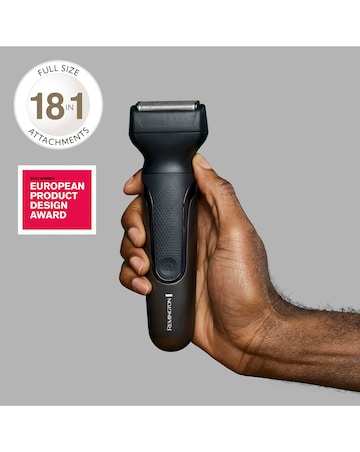 Remington ONE 18-in-1 Total Body Multi-Groomer with Full Sized Foil Shaver PG780