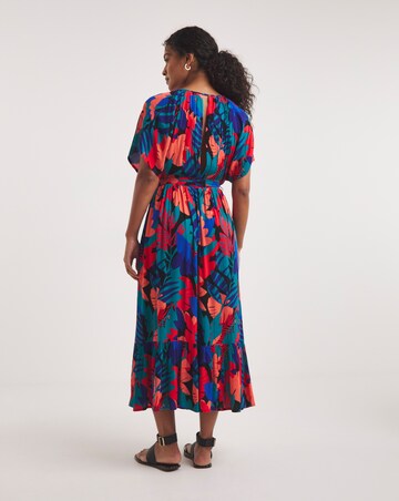 Tropical Maxi Beach Dress