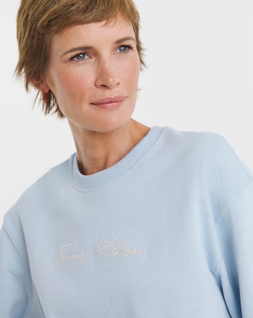 Tommy Hilfiger Pique Script Sweatshirt