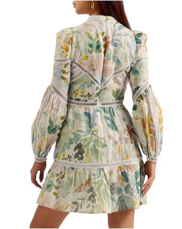 Ted Baker Tealan Linen Floral Mini Dress