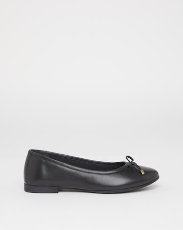 Pine Classic Leather Ballerinas - Wide Fit (E)