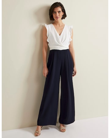 Phase Eight Ayla Ruffle Wrap Jumpsuit