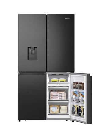 Hisense RQ758N4SWFE American Fridge Freezer