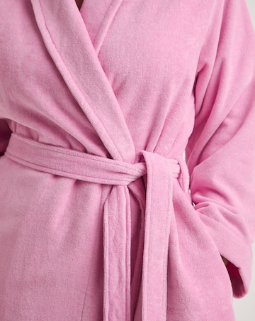 Pretty Secrets Cotton Towelling Dresssing Gown