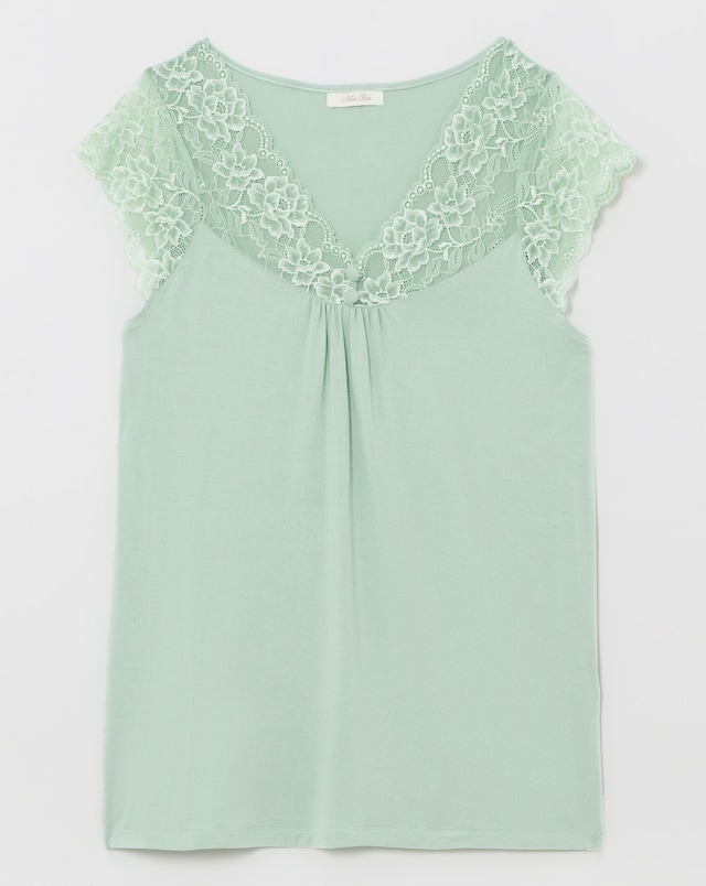 Nora Rose Julia Jersey Cap Sleeve Pyjama Set