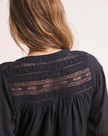 Anthology Crochet Lace Trim Dress