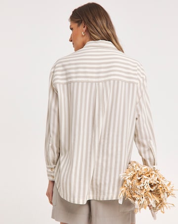 Oversized Stripe Shirt
