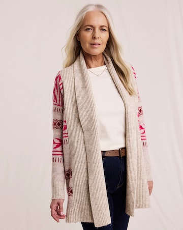 Julipa Patterned Coatigan