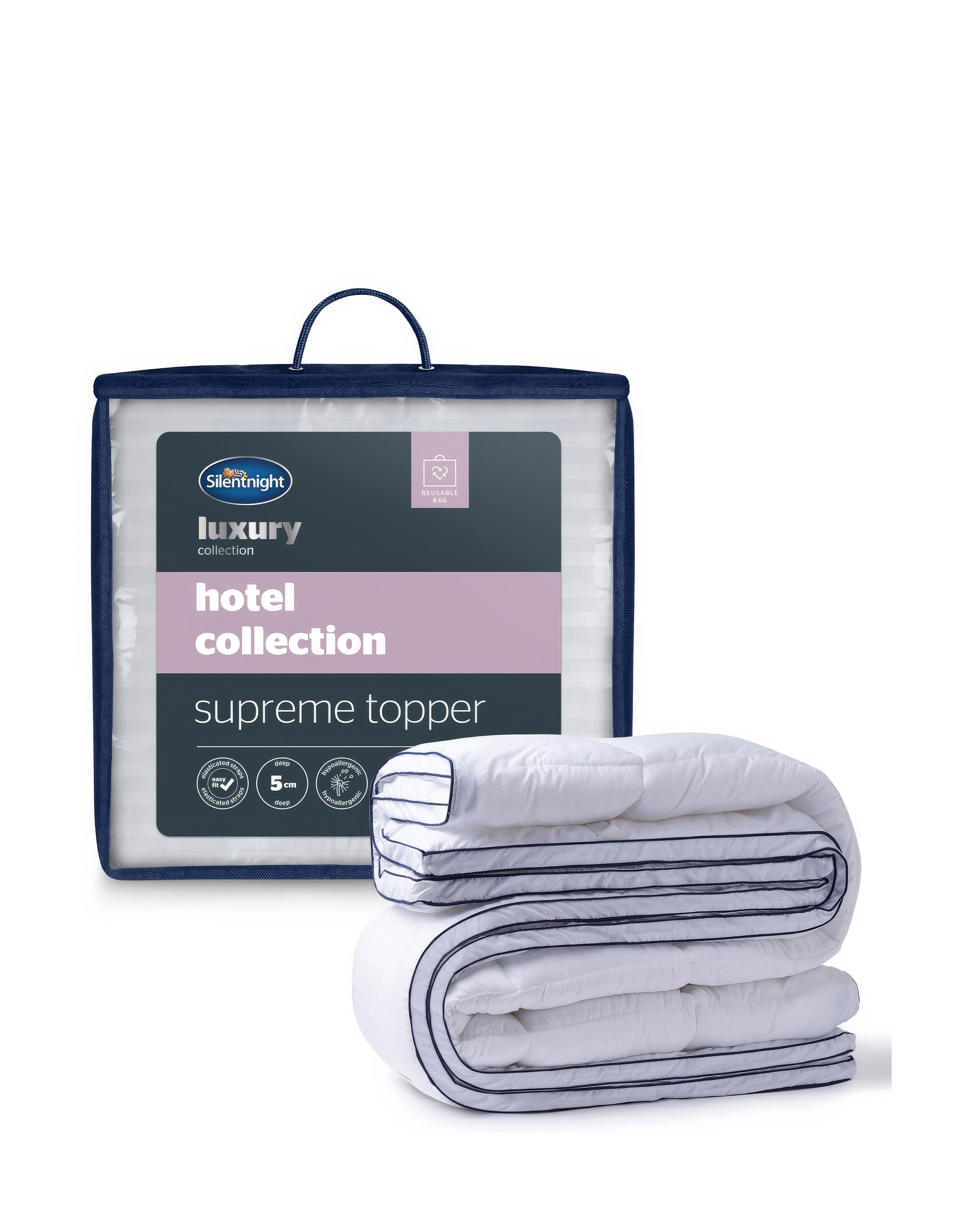 Silentnight Hotel Collection Supreme 5cm Mattress Topper