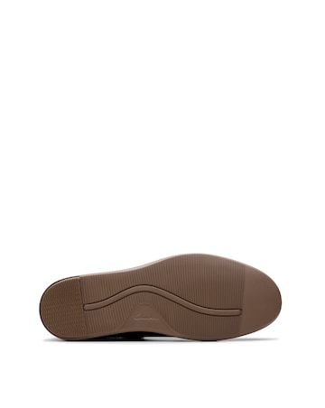 Clarks Bratton Boat Shoe - Dark Brown Leather