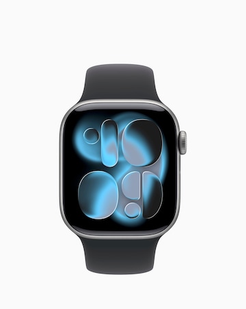 Apple Watch Series 11 GPS 46mm - Space Grey Aluminium/Black Sport Band - S/M