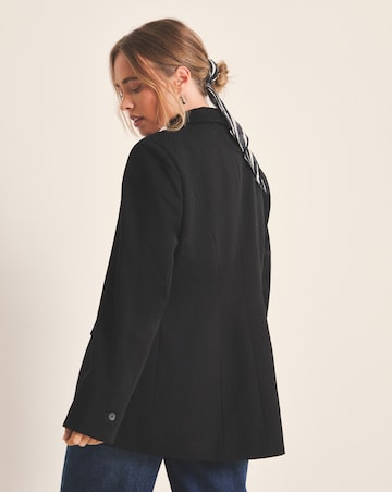 Simply Be Sculpting Cinch Waist Single Breasted Blazer
