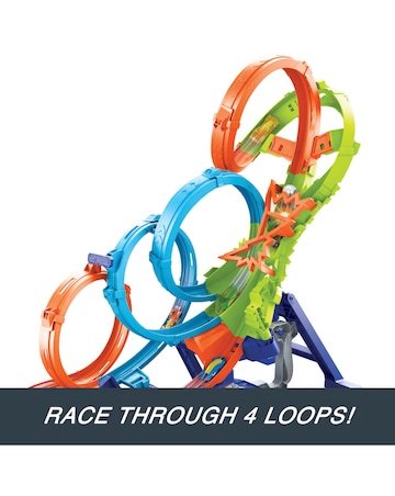 Hot Wheels Action Endless Loop Boosted Set