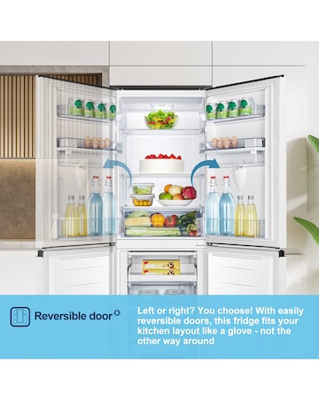 Fridgemaster MC55240DE Fridge Freezer with Water Dispenser