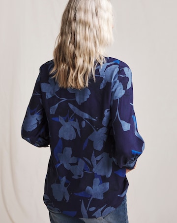 Julipa Printed Button Blouse