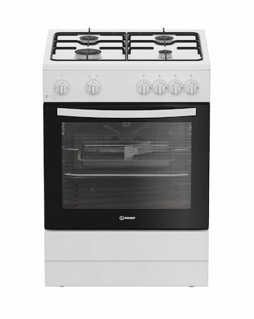 Indesit I6GGMMW/UK 60cm Gas Single - White