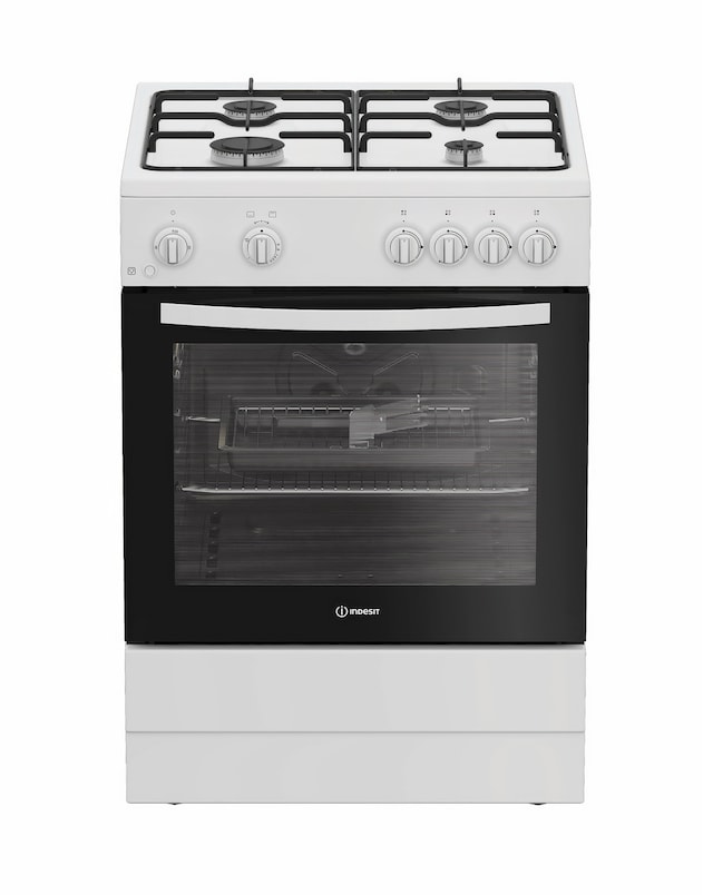 Indesit I6GGMMW/UK 60cm Gas Single - White