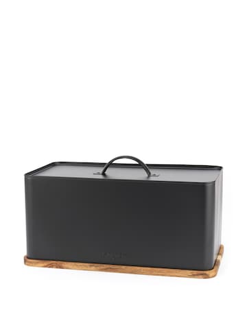 Salter Toronto Bread Bin with Chopping Board Base