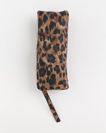 Longline Leopard Printed Pac A Mac