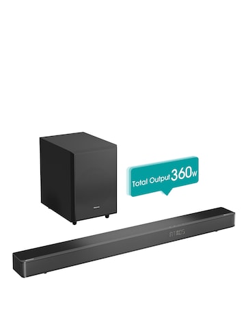 Hisense AX3120G 3.1.2 360W Soundbar with Wireless Subwoofer