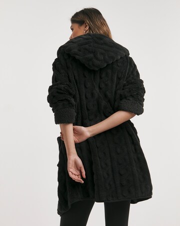 Pretty Secrets Oversized Fleece Lounge Cardigan