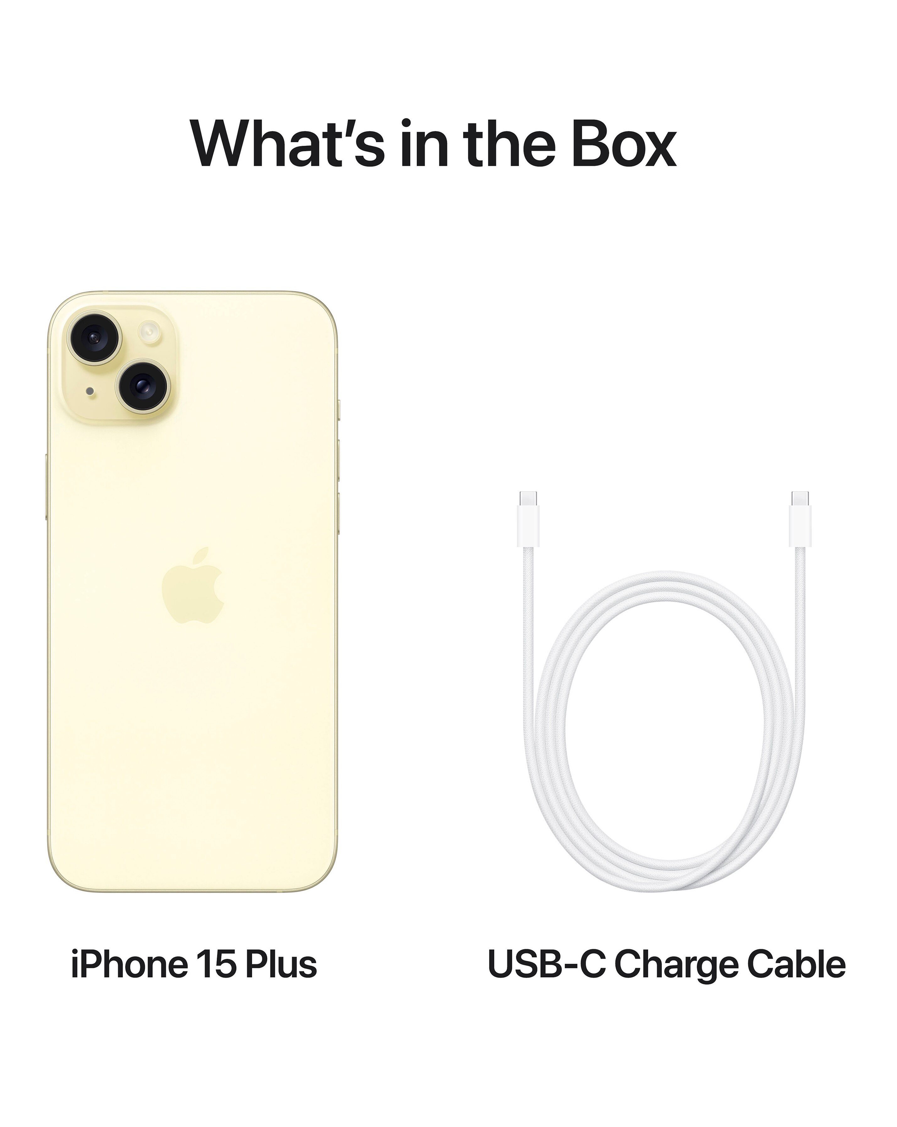 Apple iPhone 15 Plus 128GB - Yellow | JD Williams