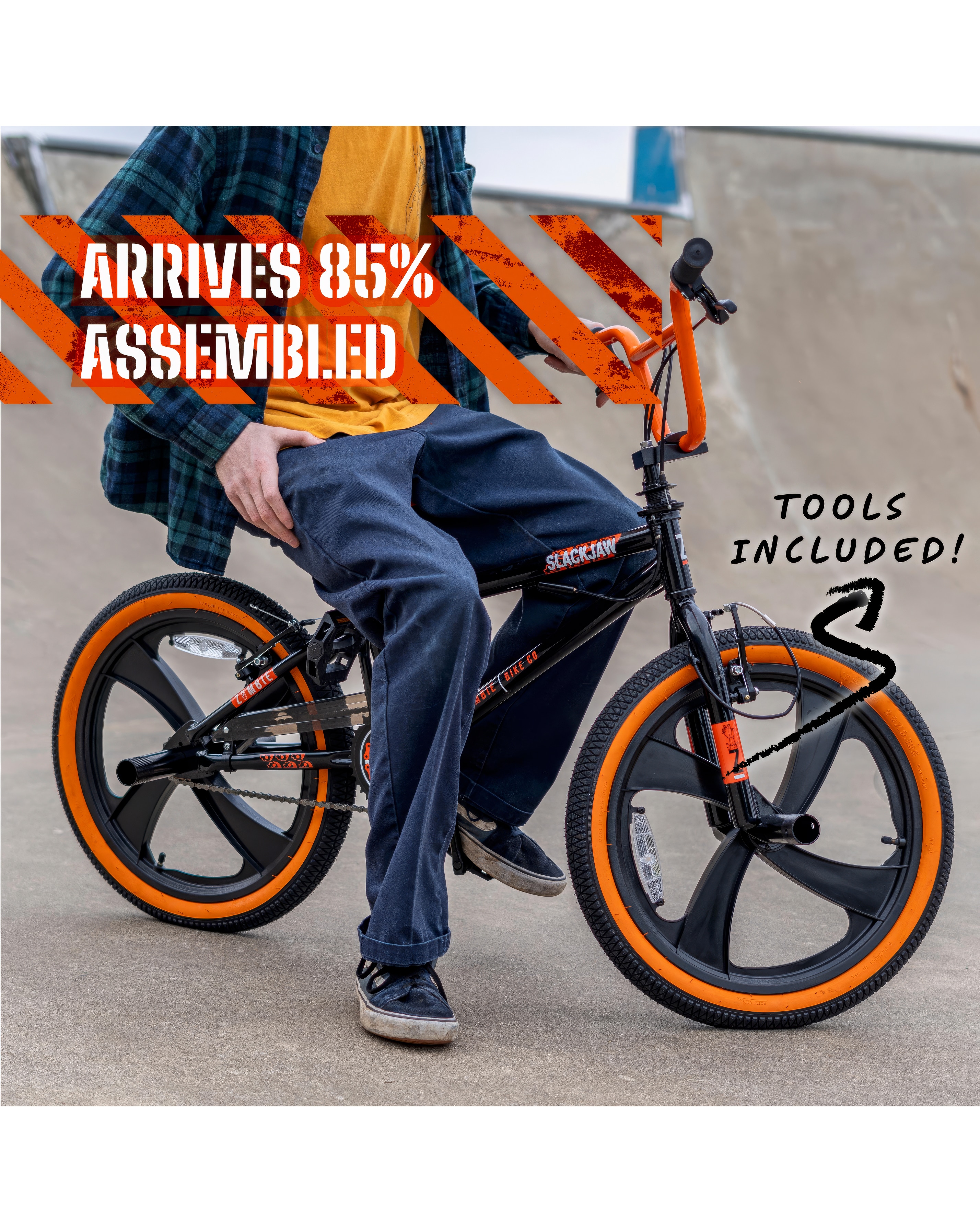 Zombie Slackjaw Kids Bike - 20 inch wheel | JD Williams